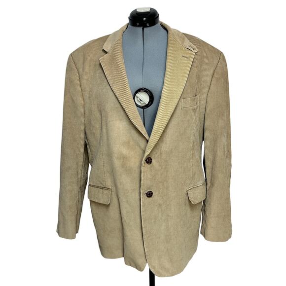 Lauren Ralph Lauren Men’s Corduroy Sport Coat Heritage Style Elbow Patch Sz: 46R - Picture 1 of 11